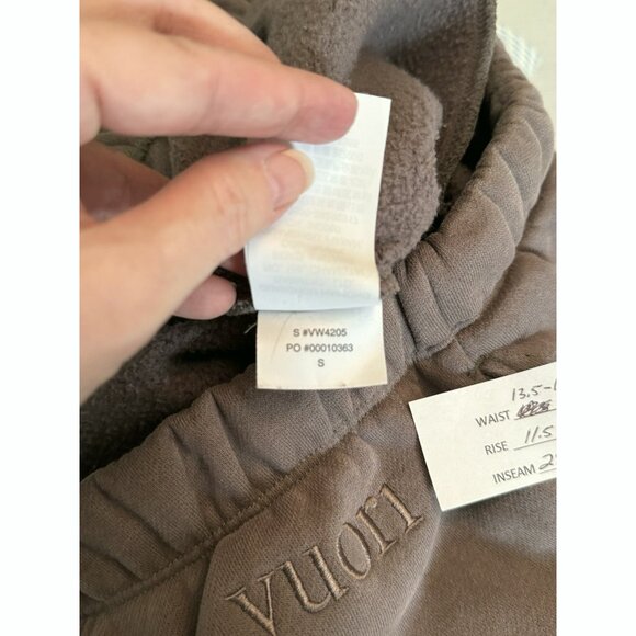 VUORI Women’s Restore Sweatpant Sz Small Chia Organic Cotton Blend Sustainable - Picture 8 of 10